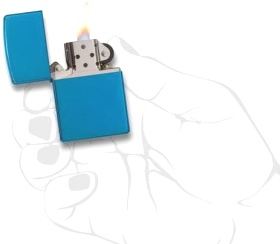  Зажигалка Zippo Classic с покрытием Sapphire™