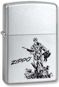  Зажигалка Zippo с покрытием Duck Hunting