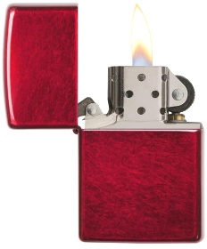  Зажигалка Zippo Classic с покрытием Candy Apple Red™