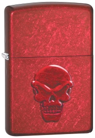  Зажигалка Zippo Doom с покрытием Candy Apple Red