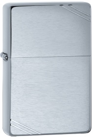  Зажигалка Zippo Classic с покрытием Brushed Chrome