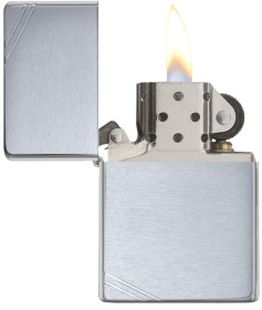  Зажигалка Zippo Classic с покрытием Brushed Chrome