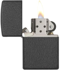  Зажигалка Zippo Classic с покрытием Black Crackle