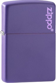  Зажигалка Zippo Classic с покрытием Purple Matte