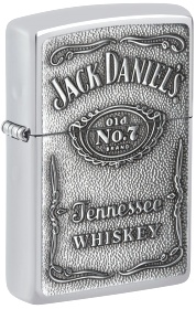  Зажигалка Zippo Jack Daniels® с покрытием High Polish Chrome