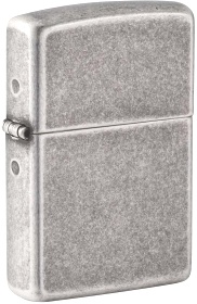  Зажигалка Zippo Armor® с покрытием Antique Silver