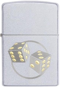  Зажигалка Zippo Classic с покрытием Satin Chrome™