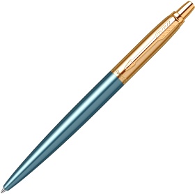 Шариковая ручка Parker Jotter Premium K181 SE 70th Anniversary, Azure Blue GT