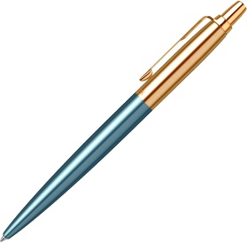 Шариковая ручка Parker Jotter Premium K181 SE 70th Anniversary, Azure Blue GT