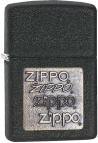  Зажигалка Zippo Classic с покрытием Black Crackle™