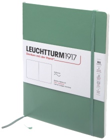  Блокнот Leuchtturm Composition, B5, 80 г/м2, 123 стр., нелинованный, мягкая обложка, шалфей