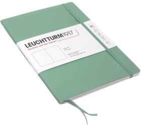  Блокнот Leuchtturm Composition, B5, 80 г/м2, 123 стр., нелинованный, мягкая обложка, шалфей