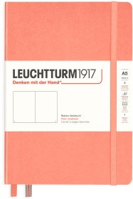  Блокнот Leuchtturm Classic, A5, 80 г/м2,  251 стр., без линовки, твердая обложка, Лобстер