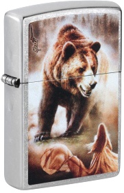  Зажигалка Zippo Mazzi® с покрытием Street Chrome