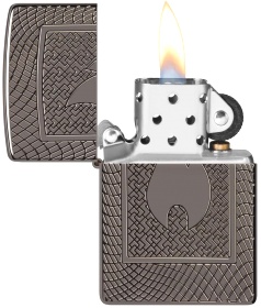  Зажигалка Zippo Armor® с покрытием Black Ice®