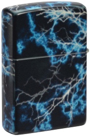  Зажигалка Zippo Lightning с покрытием Glow In The Dark Green