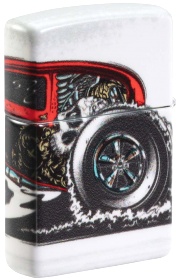  Зажигалка ZIPPO Hot Rod Design с покрытием 540 Matte