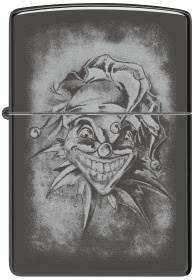  Зажигалка Zippo Clown с покрытием High Polish Black