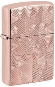  Зажигалка Zippo Armor® Hearts с покрытием Rose Gold