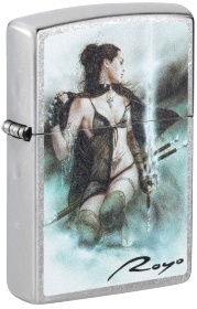  Зажигалка Zippo Luis Royo с покрытием Street Chrome