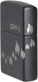  Зажигалка Zippo Classic с покрытием Black Matte