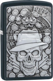  Зажигалка Zippo Classic с покрытием Black Matte