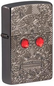  Зажигалка Zippo Armor™ Crystal с покрытием High Polish Black Ice®