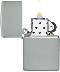  Зажигалка Zippo Classic с покрытием Flat Grey