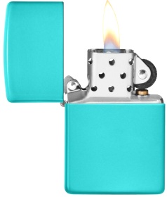  Зажигалка Zippo Classic с покрытием Flat Turquoise