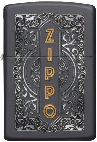  Зажигалка Zippo Classic с покрытием Black Matte