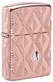  Зажигалка Zippo Armor® Geometric с покрытием Rose Gold