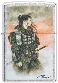  Зажигалка Zippo Luis Royo с покрытием Street Chrome