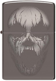  Зажигалка Zippo Screaming Monster с покрытием Black Ice®