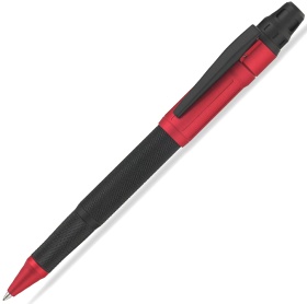 Ручка-роллер Сolibri Ascari, Matte black pachmayr with anodized red cap