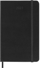  Еженедельник Moleskine Classic Wknt, Pocket 90x140 мм, 144 стр., черный