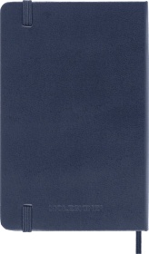  Еженедельник Moleskine Classic Wknt, Pocket 90x140 мм, 144 стр., синий сапфир