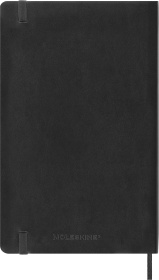  Еженедельник Moleskine Academic Soft Wknt, Large 130х210 мм, датир.18 мес, 208 стр., мягкая обложка, черный