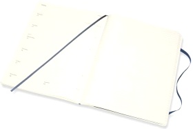  Еженедельник Moleskine Classic Soft Wknt, XL 190х250 мм, 144 стр., мягкая обложка, синий сапфир