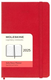  Ежедневник Moleskine Classic Soft, Pocket 90x140 мм, 400 стр., мягкая обложка, красный