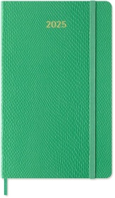  Еженедельник Moleskine Precious&Ethical Mamba, Large 130х210 мм, обложка экокожа, 144 стр., зеленый