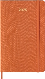  Еженедельник Moleskine Precious&Ethical Mamba, Large 130х210 мм, обложка экокожа, 144 стр., оранжевый