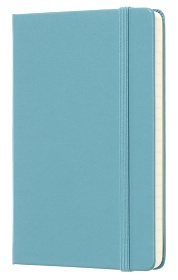 Блокнот Moleskine CLASSIC MM710B35 Pocket 90x140мм 192стр. линейка твердая обложка голубой