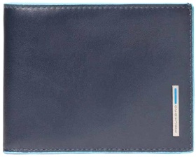 Кошелек мужской Piquadro Blue Square PU257B2R/BLU2 синий натур.кожа