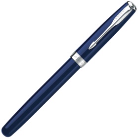 Ручка перьевая Parker Sonnet F539, Lacquer Blue СT (Перо F)