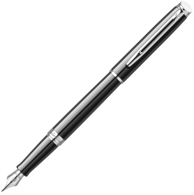 Перьевая ручка Waterman Hemisphere Essential, Mars Black CT (перо F)