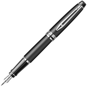 Ручка перьевая Waterman Expert 3 Essential, Matte Black CT (перо F)