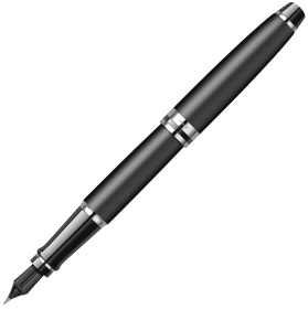 Ручка перьевая Waterman Expert 3 Essential, Matte Black CT (перо F)